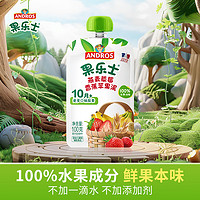 Fruit Me Up 果乐士 100%水果泥  草莓香蕉燕麦果泥  儿童辅养食 100g*1袋