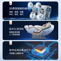 SminG 尚铭 按摩椅家用全身豪华新款多功能太空舱全自动小型按摩沙发816L
