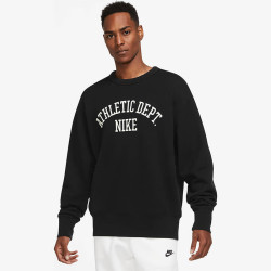 nike耐克秋男子卫衣套头衫宽松trendflccrew卫衣dx0026010黑色l