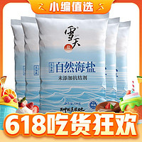 88VIP、今日必买：xuetian 雪天 无碘天然海盐食用海盐粒320g*20包