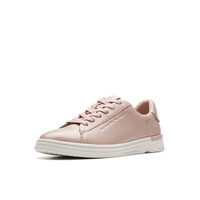 Clarks 其乐 女鞋轻步系列24轻盈休闲鞋厚底板鞋小白鞋 26178 粉色 36