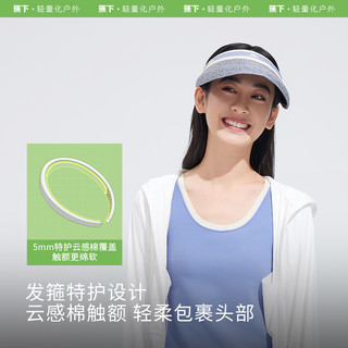 蕉下 Beneunder黑胶防晒草帽BM56224遮阳帽女防晒遮热夏季防紫外线透气帽子