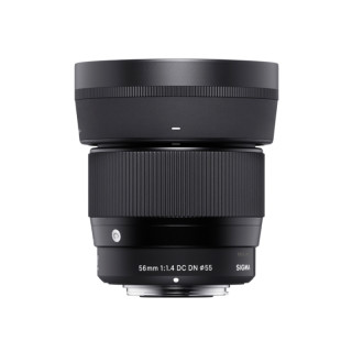 适马 56mm F1.4大光圈半画幅微单人像静物定焦镜头富士X索尼E