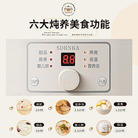 SDRNKA 日本SDRNKA电炖盅隔水炖家用全自动大容量煮粥神器煲汤辅食多功能