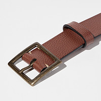优衣库男装女装皮带/腰带牛皮革商务通勤复古休闲配饰459744