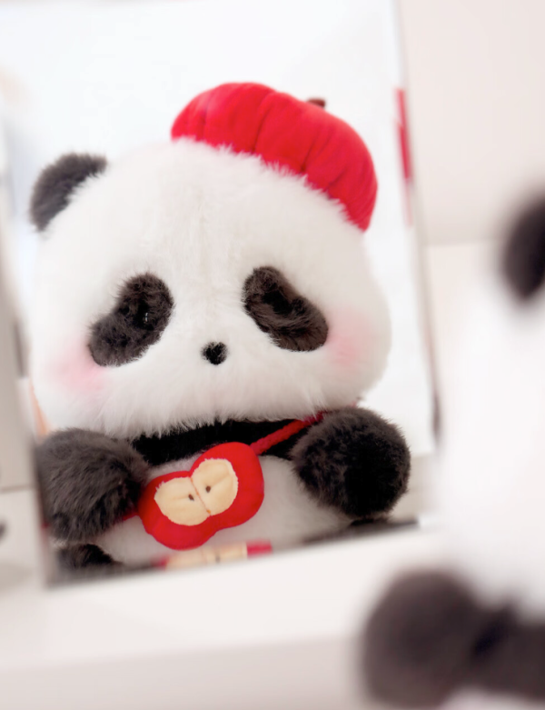 52TOYS Panda Roll胖哒幼 苹果系列 毛绒玩偶 多款可选