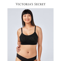 维多利亚的秘密（Victoria's Secret） Q弹软支撑果冻条小雏菊老花蕾丝返定杯薄杯无钢圈背心