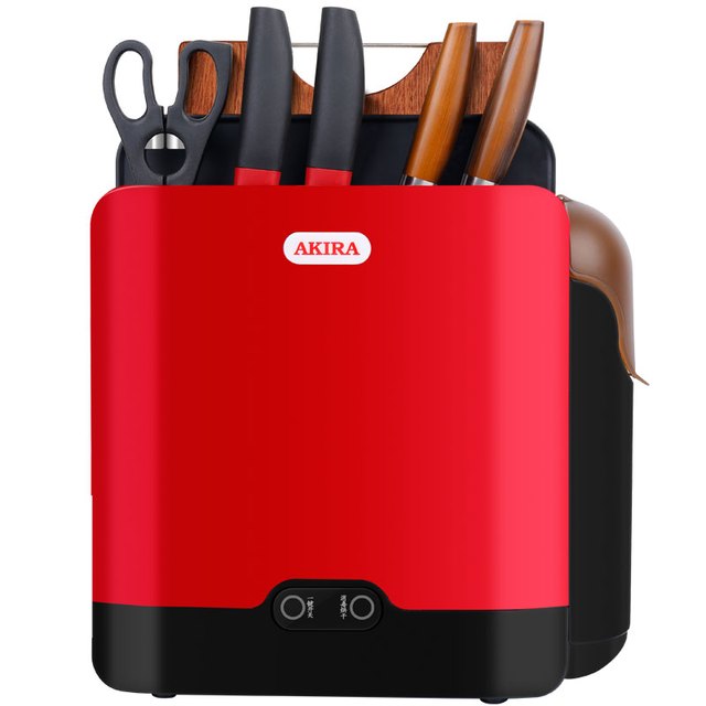 AKIRA 爱家乐 智能消毒刀架烘干机刀具消毒器砧板菜板筷子家用小型紫外线刀筷架