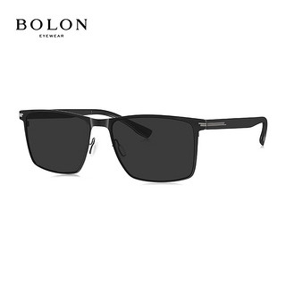 暴龙（BOLON）眼镜度数近视太阳镜墨镜 BL8108C10 1.67灰色偏光