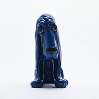 稀奇 艺术 向京大师雕塑《单身狗-深蓝》桌面艺术摆件礼品包装