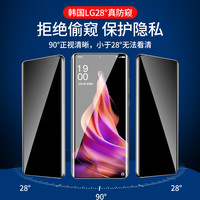 西伯侯 适用opporeno9手机膜reno5钢化水凝膜10findx6Pro2陶瓷7oppo4se新款find十3+防窥膜x5全屏k5x3曲屏5k0PP0reon
