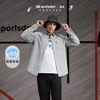 HLA海澜之家长袖衬衫男2424SPORTSDAY马术运动时尚衬衣男春季 180/96A(XL)