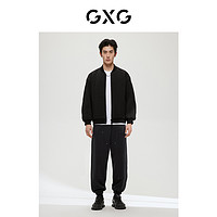 GXG 男装 商场同款休闲裤针织收口长裤 2022年冬季新品