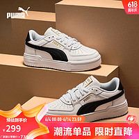 PUMA 彪马 官方 男女同款情侣透气经典复古板鞋 CA PRO 380190 白-海军蓝-18 42