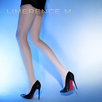 涞觅润丝 Limerence M【0.01】丝袜丝滑超薄打底袜性感连裤袜 碳黑色(T裆) L码