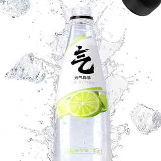 88VIP：元气森林 青柠味含气苏打水 500ml*15瓶