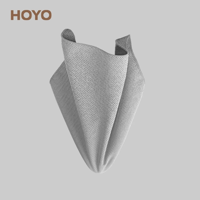 HOYO冷感运动毛巾速干跑步擦汗巾冰感吸汗军训运动毛巾 灰色  灰色*1 30*100CM