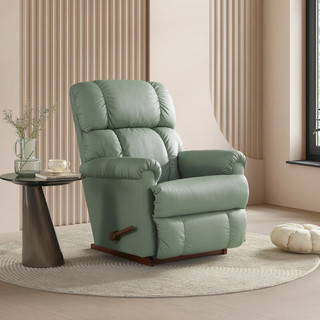 乐至宝 LAZBOY 功能沙发布艺单人沙发懒人沙发蒂凡尼512C 薄荷绿【50天】