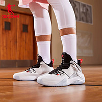 QIAODAN 乔丹 中国乔丹运动鞋男鞋篮球鞋2024夏季新款高帮球鞋网面透气篮球战靴