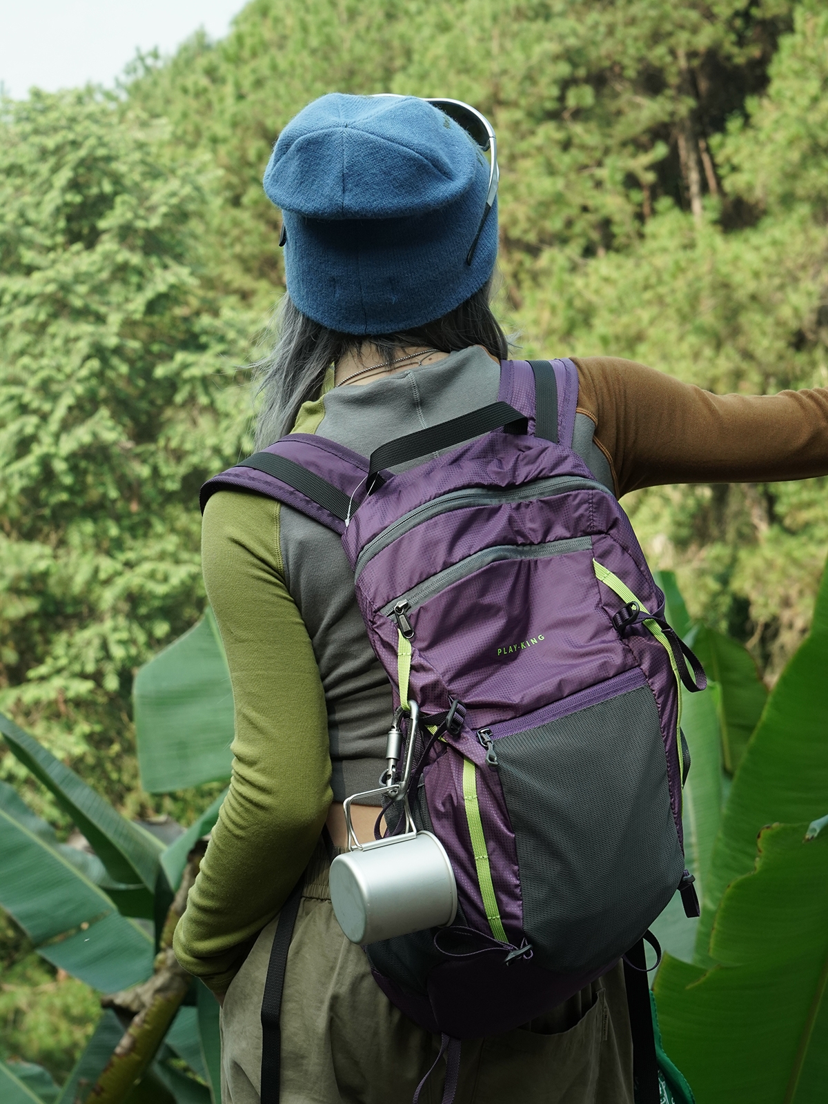 《自然复兴》户外登山轻量化防水登山包运动徒步超轻折叠双肩包