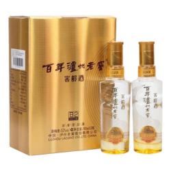 泸州老窖 窖龄60年 浓香型白酒 52度 100ml*2瓶 两瓶装 #值酒发现官#