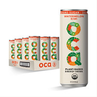 OCA 食品 进口西瓜猕猴桃风味果汁气泡水 355ml*6罐