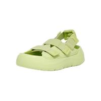 UGG 女士休闲舒适厚底纯色时尚魔术贴凉鞋 1152686 毛毛虫绿色 38