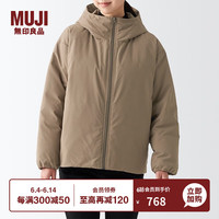 無印良品 MUJI 無印良品 女式 不易沾水 羽绒夹克 BDC33C2A 羽绒服 L