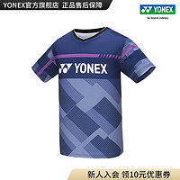 YONEX/尤尼克斯 110134BCR/210134BCR 24SS比赛系列 百搭运动T恤yy 110134BCR 牛仔藏青（男款） L