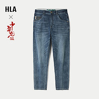 HLA 海澜之家 牛仔裤中华龙系列