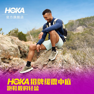 HOKA ONE ONE男女款阿纳卡帕2中低帮防水户外徒步鞋ANACAPA 2 GTX 黑色 / 黑色-男（低帮） 43