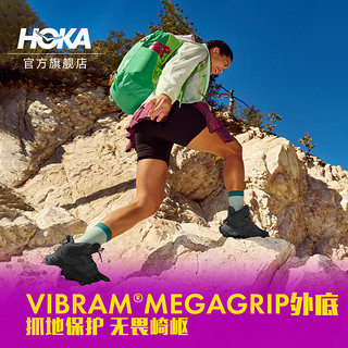 HOKA ONE ONE男女款阿纳卡帕2中低帮防水户外徒步鞋ANACAPA 2 GTX 黑色 / 黑色-女（中帮） 39