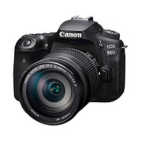 Canon 佳能 EOS 90D 中端单反相机 家用旅游单反相机4K高清视频90D+18-135 STM中长焦镜头