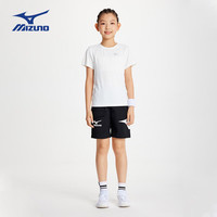 美津浓(MIZUNO)Mizuno儿童短袖T恤冰感防晒2024夏季新款男童女童学生舒适