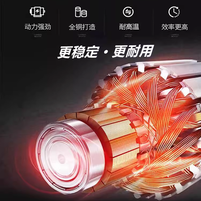 AVC 2万转12V高速风机4CM暴力风扇大风量强力改装涡轮双电机风扇4056