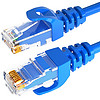 汉维 HANWEI)非屏蔽超五类成品网络跳线千兆RJ45监控电脑路由器网络连接线 超五类网线蓝色 HW-CAT5-TX 0.3m