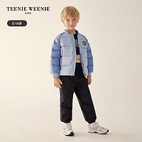 TEENIEWEENIEKIDS TeenieWeenie Kids小熊童装男童拼接撞色面包式羽绒服