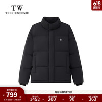 Teenie Weenie Men小熊男装立领羽绒服男2024冬季新款宽松简约三防外套