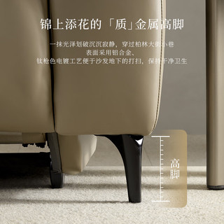 乐至宝 LAZBOY 皮沙发功能沙发客厅皮艺沙发电动大户型高端柏林森629