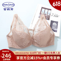安莉芳【风巢杯】薄款蕾丝3d软支撑文胸女士大胸显小内衣EBW0468 肤色SKN 75C 34/75C