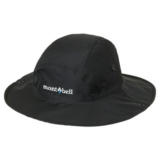 mont·bell 帽子四季男款户外gtx防水防风盆帽遮阳帽 1128656 暗灰 SHAD M