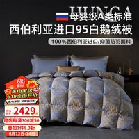 博洋(BEYOND) 博洋家纺95%羽绒被白鹅绒被冬被保暖抑菌加厚被子冬季秋冬被芯 【西伯利亚】鹅绒冬被-特蕾西 150*210cm