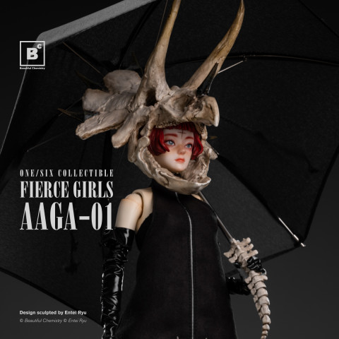 Underverse潮流玩具_Underverse Beautiful Chemistry凶猛少女Fierce