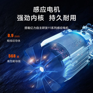 亿力高压洗车机 家用洗车机 家用洗车机感应电机洗车泵YLQ4450G-Pro 2000W -YLQ4450G -20元升级精洗