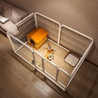 狗狗宠物围栏室内家用狗笼子中小型犬泰迪隔离门护栏栅栏狗窝