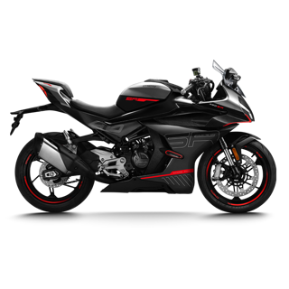 450SR  2024款 运动仿赛 摩托车 锆石黑（全款）