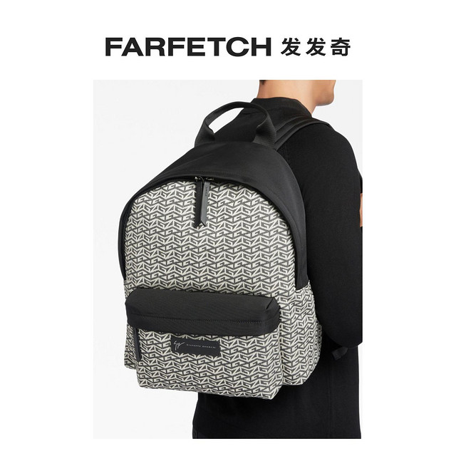 GIUSEPPE ZANOTTI 朱塞佩 萨诺第 Final Sale]Giuseppe Zanotti男士Bud 经典logo双肩包 FARFETCH