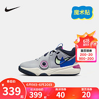 NIKE 耐克童鞋男童篮球鞋TEAM HUSTLE D 11易穿脱魔术贴儿童运动鞋 FN5006-001 29.5码 适合脚长18cm