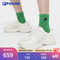 FILAFUSION斐乐女鞋星峦鞋复古老爹鞋2024夏季新款跑步鞋休闲鞋