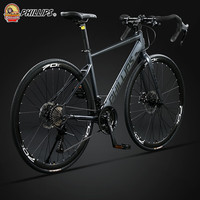 菲利普公路车自行车直把弯把山地男女学生成人跑车变速700C单车竞速赛车